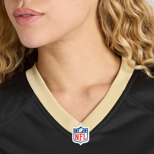 Davon Godchaux New Orleans Saints Nike Women's Team Game Jersey -  Black