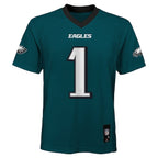 Jalen Hurts Philadelphia Eagles Youth Replica Player Jersey - Midnight Green