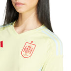 Spain National Team adidas Women's 2024 Away Replica Jersey - Yellow