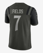Justin Fields New York Jets Nike 2025 RIVALRIES Vapor Limited Jersey - Green