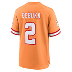 Emeka Egbuka  Tampa Bay Buccaneers Nike Alternate 2  Game Jersey -  Creamsicle