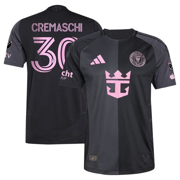 Benjamin Cremaschi Inter Miami CF adidas 2025 The Fortitude Kit Authentic Player Jersey - Black