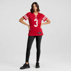 Mitch Wishnowsky San Francisco 49ers Nike Women's  Game Jersey -  Scarlet
