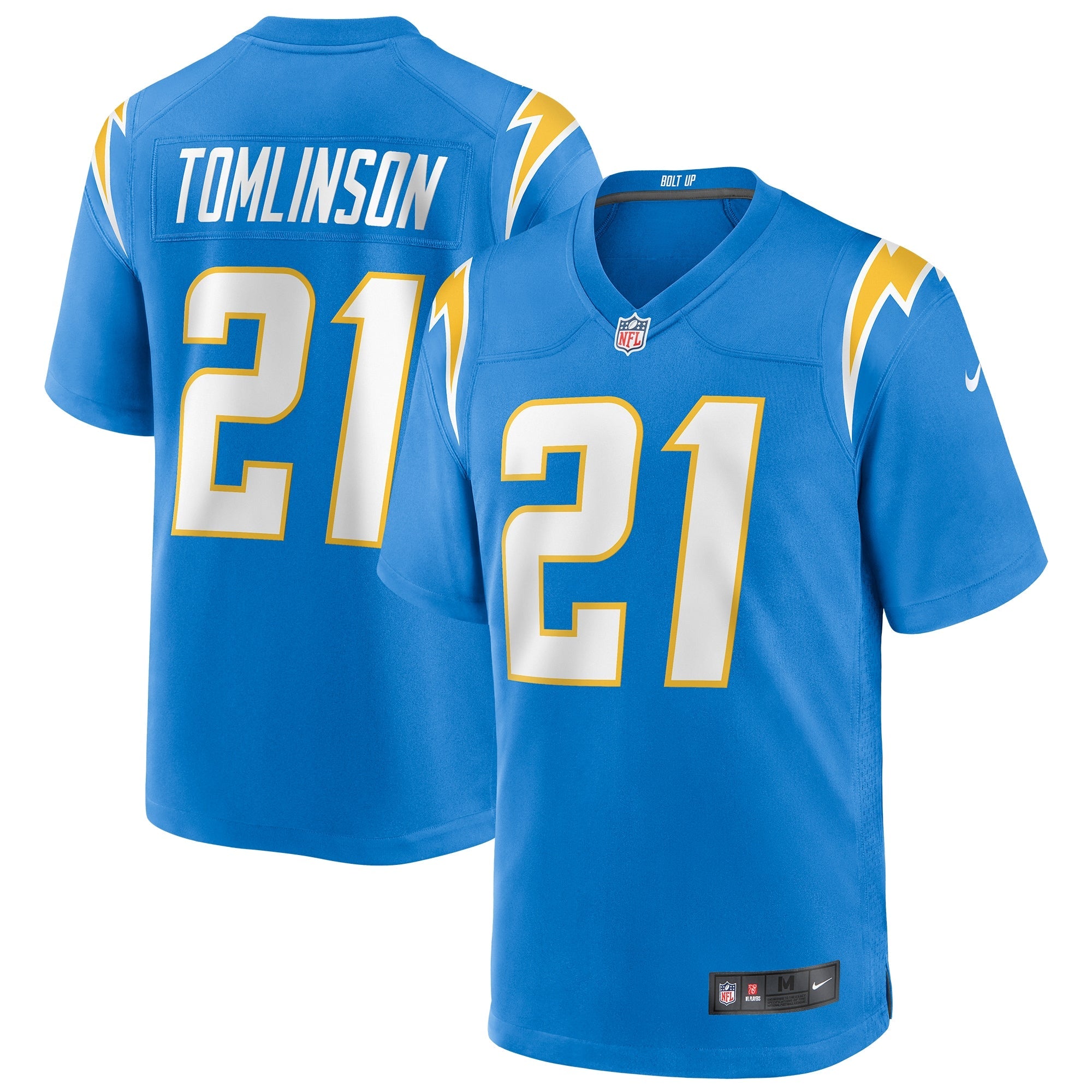 LaDainian Tomlinson Los Angeles Chargers Nike Retired Player Jersey - Navy/Powder Blue/Royal