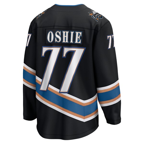 TJ Oshie Washington Capitals  Alternate 50th Anniversary Premier Breakaway Player Jersey - Black