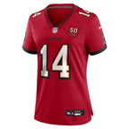 Chris Godwin Jr. Tampa Bay Buccaneers Nike Women's 50th Season Team Game Jersey - Red/White