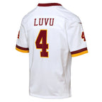 Frankie Luvu Washington Commanders Nike Youth Game Super Bowl Era Jersey - White