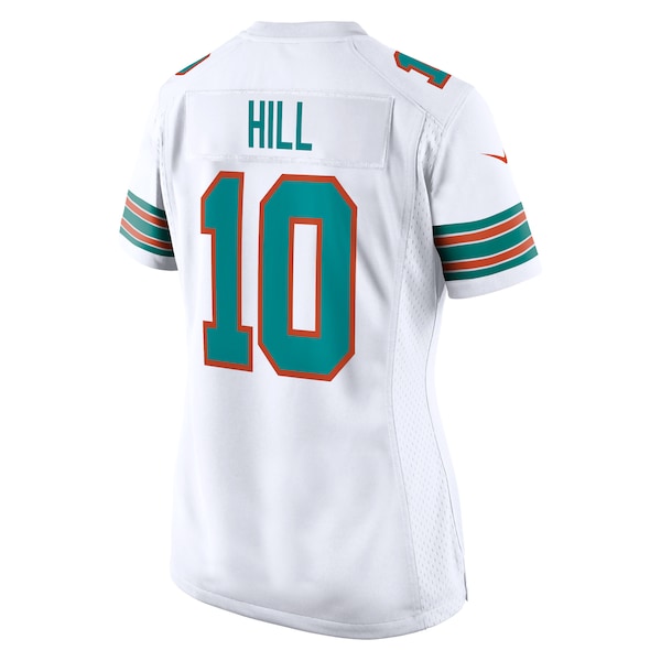Tyreek Hill Miami Dolphins Nike Women's Alternate Game Jersey - White/Aqua