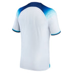 England National Team Nike Women's 2022/23 Home Breathe Stadium Replica Blank Jersey - White
