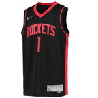 John Wall Houston Rockets Nike Youth 2020/21 Swingman Player Jersey - Earned Edition - Black