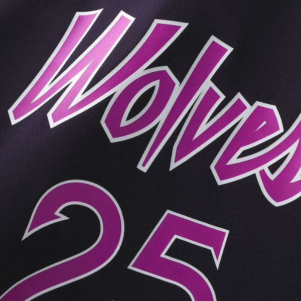 Anthony Edwards Minnesota Timberwolves  2025/26 City Edition Fast Break Jersey - Purple