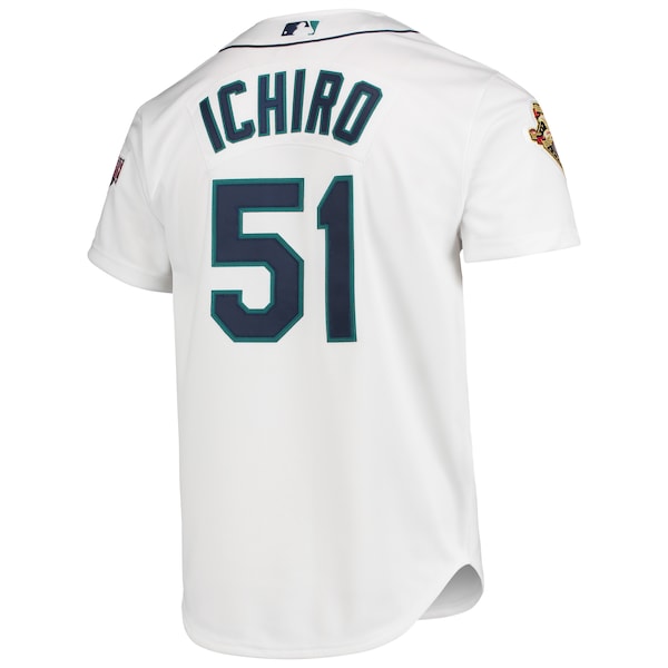 Ichiro Suzuki Seattle Mariners 2001 MLB All-Star Game Cooperstown Collection Authentic Jersey - White