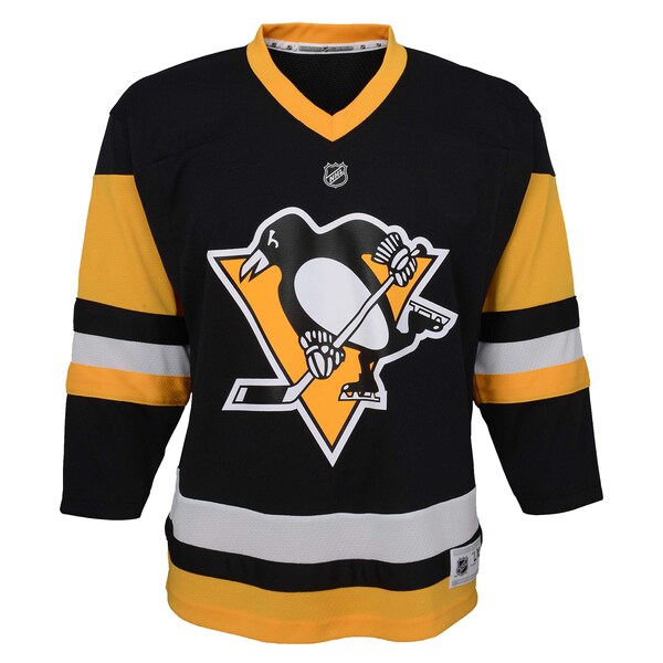 Pittsburgh Penguins Youth Home Replica Jersey - Black