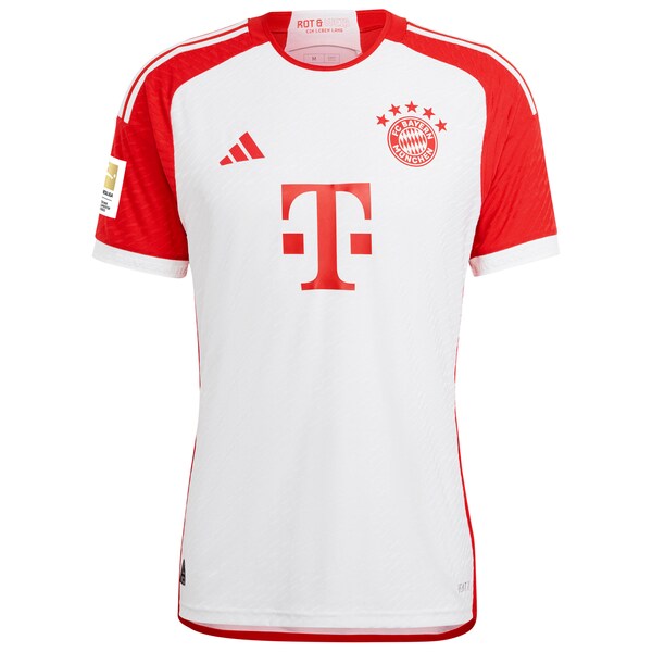 Leroy Sané Bayern Munich adidas 2023/24 Home Authentic Jersey - White/Black