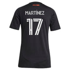 Josef Martinez San Jose Earthquakes adidas Women's 2025 Headliner Replica Player Jersey - Black