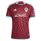 Colorado Rapids adidas 2024 One Flag Kit Authentic Jersey - Burgundy