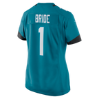 Number 1 Bride Jacksonville Jaguars Nike Women's Game Jersey - Teal
