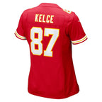 Travis Kelce Kansas City Chiefs Nike Women's Super Bowl LVIII Game Jersey - Red