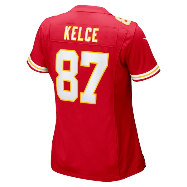 Travis Kelce Kansas City Chiefs Nike Women's Super Bowl LVIII Game Jersey - Red
