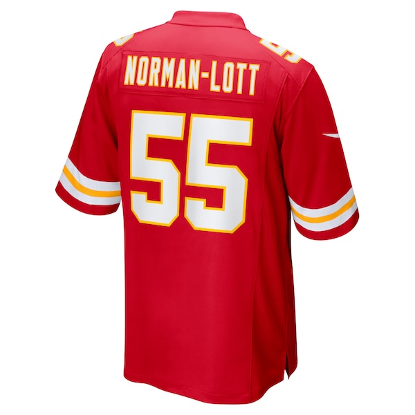 Omarr Norman-Lott Kansas City Chiefs Nike Team Game Jersey -  Red