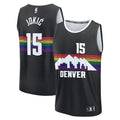 Nikola Jokić Denver Nuggets  Youth 2025/26 City Edition Fast Break Jersey - Black