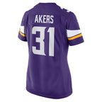 Cam Akers Minnesota Vikings Nike Women's  Game Jersey -  Purple