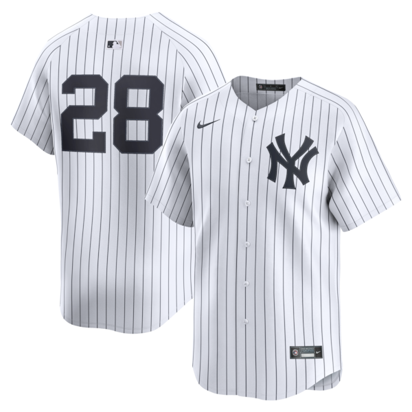 Austin Wells New York Yankees Nike Home Limited Player Jersey - White