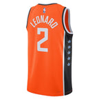 Kawhi Leonard LA Clippers Nike Unisex 2025/26 Swingman Jersey - Orange - City Edition