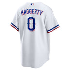 Sam Haggerty Texas Rangers Nike Home Replica Jersey - White