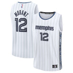 Ja Morant Memphis Grizzlies  2025/26 City Edition Fast Break Jersey - White
