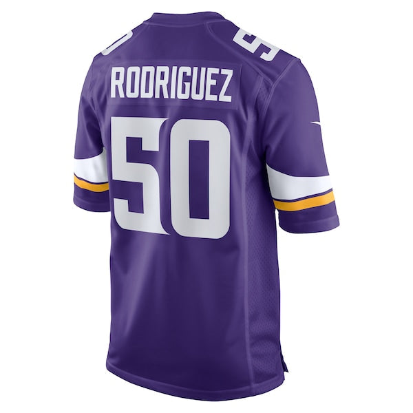 Levi Drake Rodriguez Minnesota Vikings Nike Game Jersey -  Purple