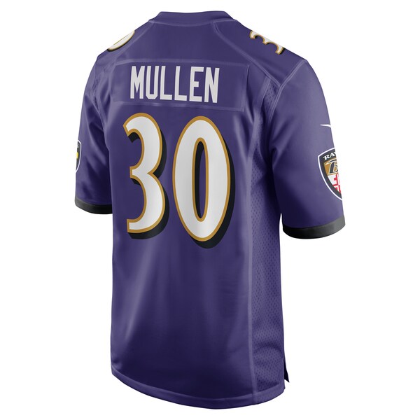Trayvon Mullen Baltimore Ravens Nike Team Game Jersey -  Purple