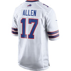 Josh Allen Buffalo Bills Nike Game Player Jersey - White/Red/Royal