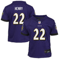 Derrick Henry Baltimore Ravens Nike Preschool Team Player Game Jersey - Purple
