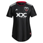 Russell Canouse D.C. United adidas Women's 2022 Black and Red Kit Replica Player Jersey - Black