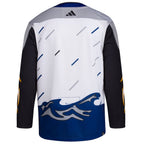 Tampa Bay Lightning adidas Reverse Retro 2.0 Authentic Blank Jersey - White