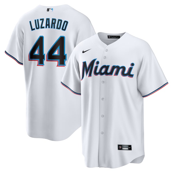 Jesús Luzardo Miami Marlins Nike Home  Replica Player Jersey - White