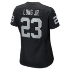 David Long Jr. Las Vegas Raiders Nike Women's Team Game Jersey -  Black