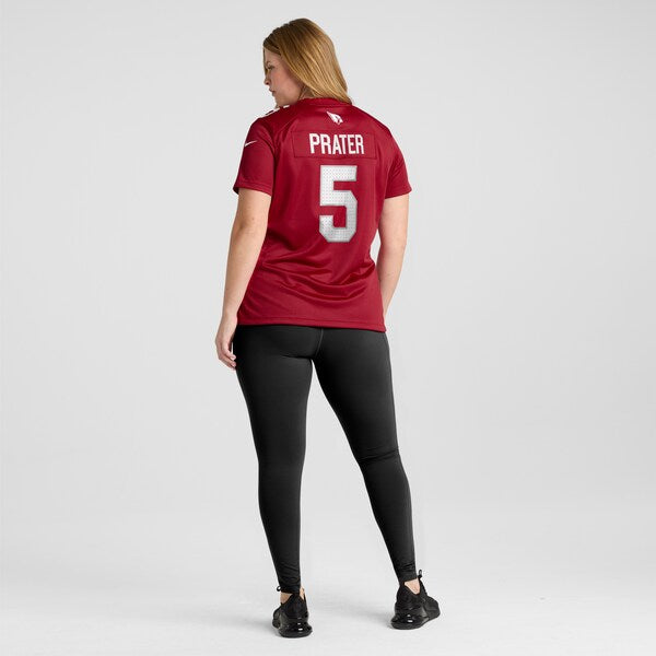 Matt Prater Arizona Cardinals Nike Women's Team Game Jersey -  Cardinal