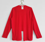 Manchester United Long Sleeve 2007-08 Home Champions Vintage Jersey