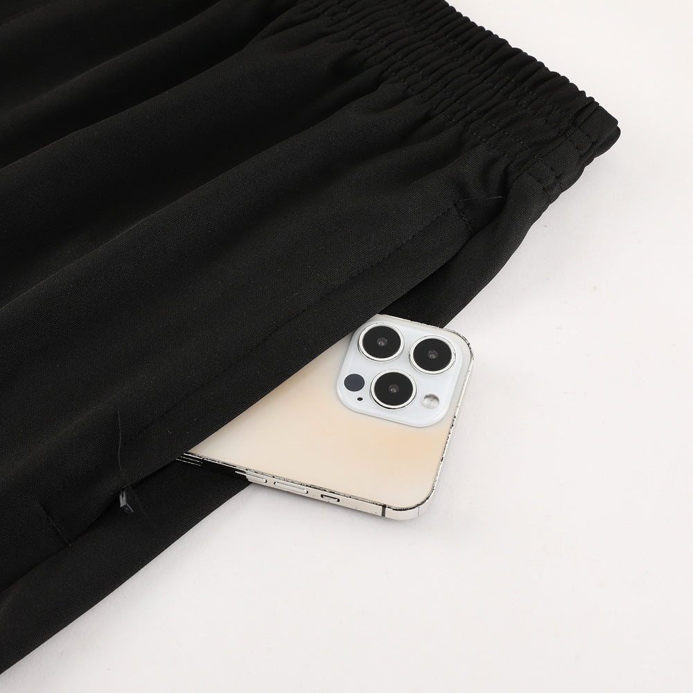 Puma Short Sleeve Training Jersey Set-PD02- Black/White