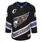 Alexander Ovechkin Washington Capitals Youth Alternate 50th Anniversary Premier Player Jersey - Black/Navy