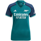 Arsenal adidas Women's 2023/24 Third Replica Jersey - Green