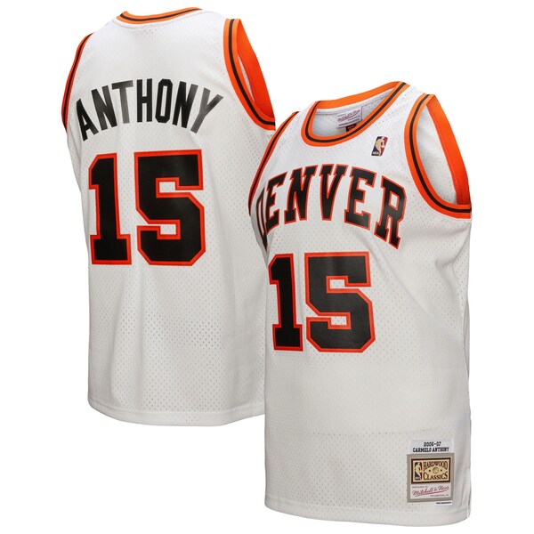 Carmelo Anthony Denver Nuggets  2006/07 Swingman Jersey - White