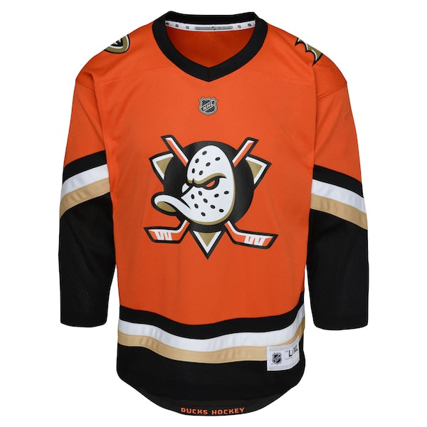 Anaheim Ducks Outerstuff Youth Home Replica Jersey - Orange