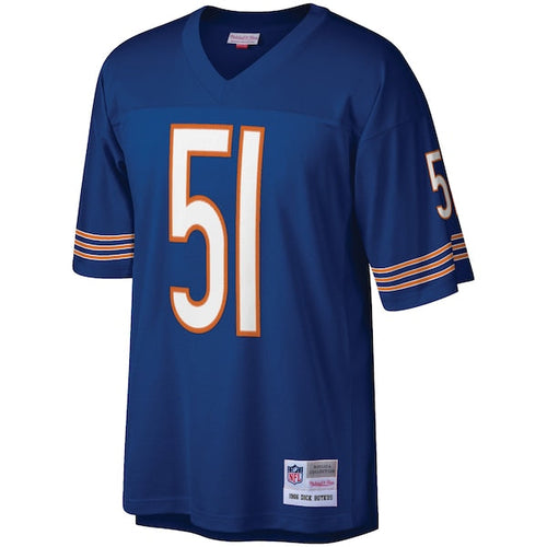 Dick Butkus Chicago Bears Retired Player Legacy Replica Jersey - Navy
