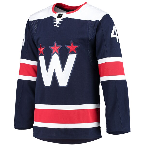 Tom Wilson Washington Capitals adidas Alternate Primegreen Authentic Player Jersey - Navy/Red