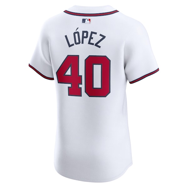 Reynaldo Lopez Atlanta Braves Nike Home Elite Player Jersey - White