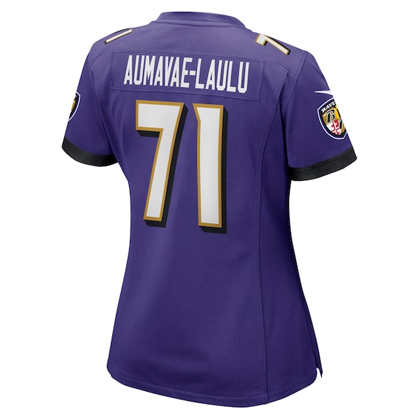 Malaesala Aumavae-Laulu Baltimore Ravens Nike Women's  Game Jersey -  Purple