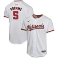 CJ Abrams Washington Nationals Nike Youth Home Game Player Jersey - White